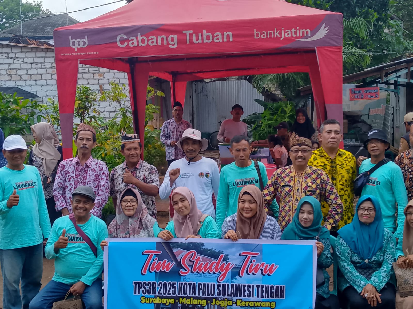Kunjungan Study Banding Dari TPS 3R Buyu Bionga Palu Sulawesi Tengah