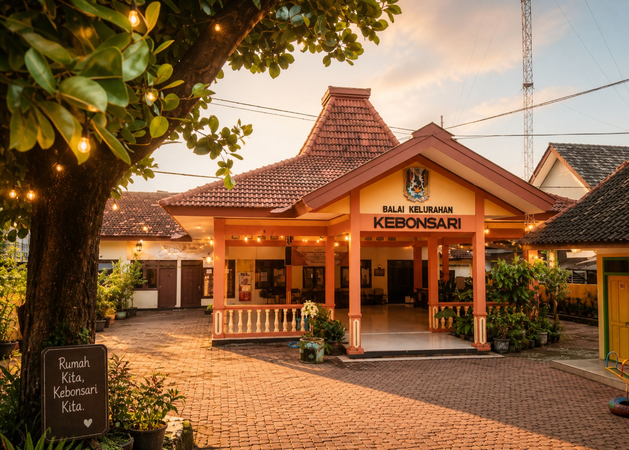 Pendopo Kelurahan Kebonsari