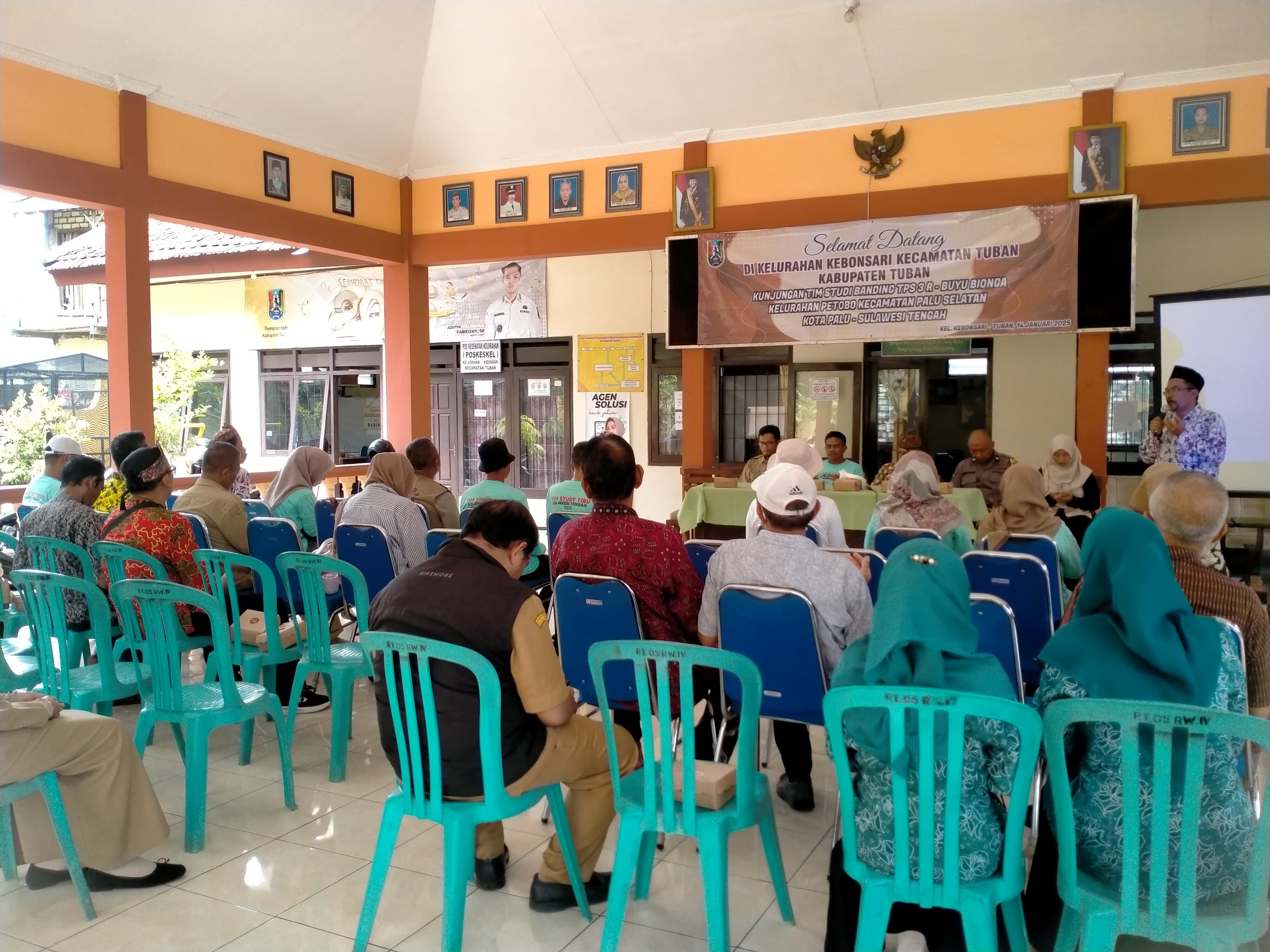 Kunjungan Study Banding Dari TPS 3R Buyu Bionga Palu Sulawesi Tengah