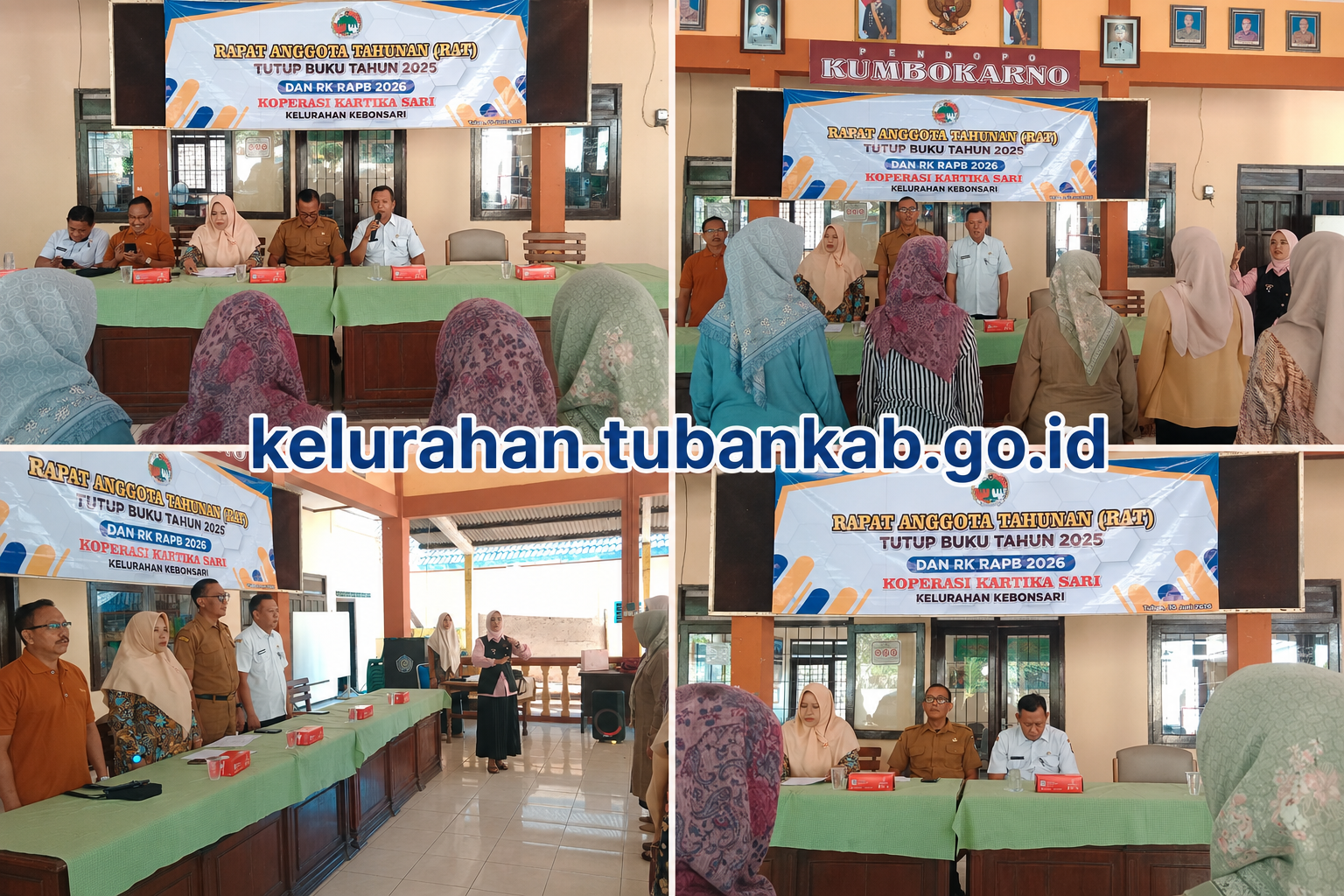 Koperasi Kartika Sari Kelurahan Kebonsari Gelar RAT Tutup Tahun 2025 dan Bahas RKRAPB Tahun 2026