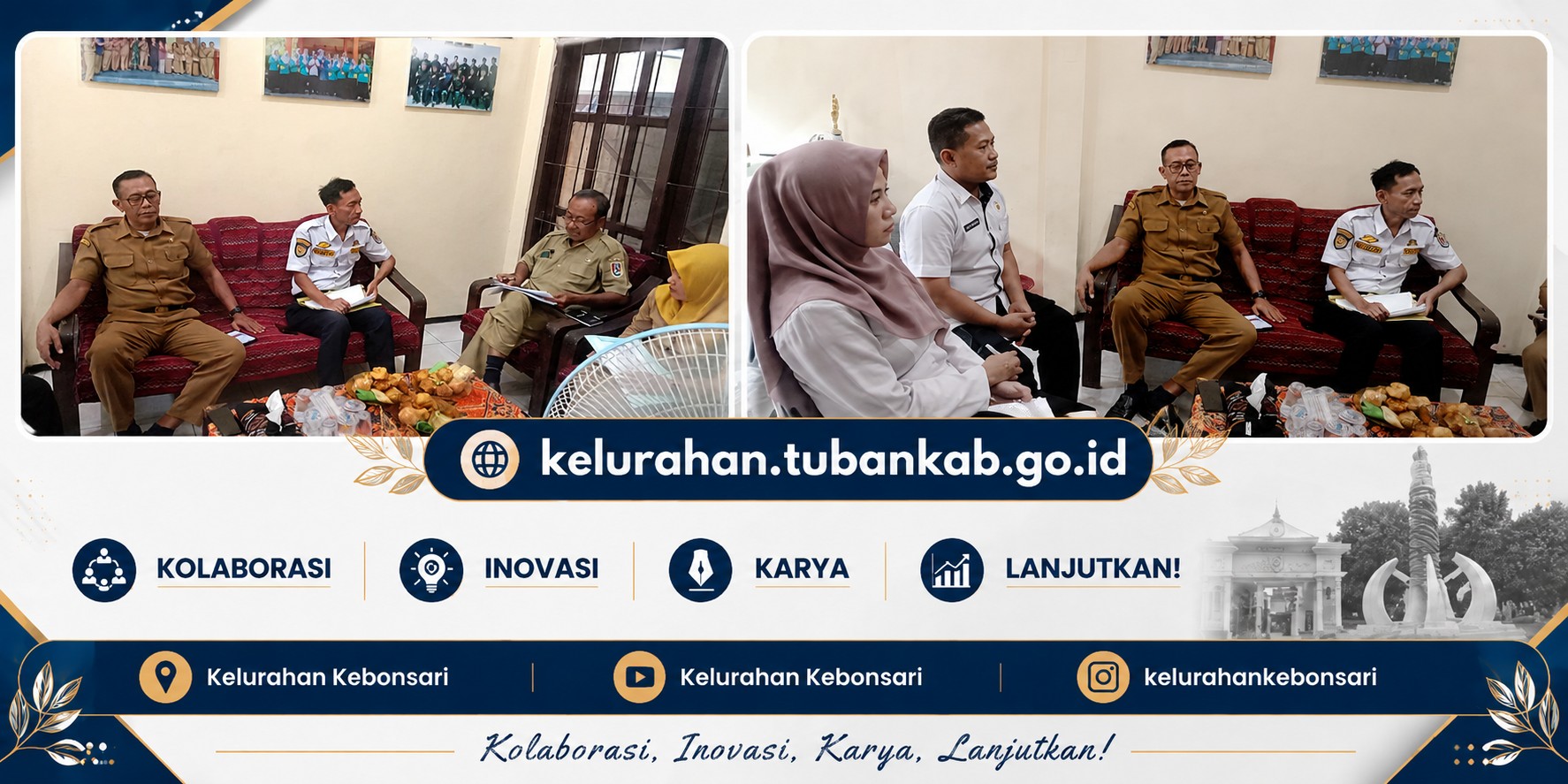 Evaluasi PBB-P2 Bulan Juni, Kelurahan Kebonsari Capai Realisasi 32,12%